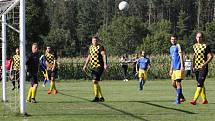 Fotbalová OS Prachaticka: Nebahovy - Strunkovice B 5:2.