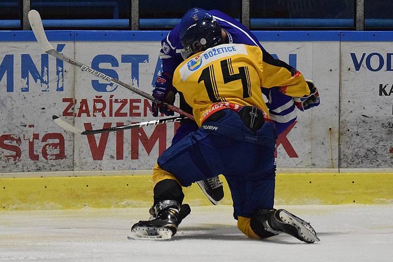 KL ledního hokeje: HC Vimperk - TJ Bpžetice 9:0 (3:0, 3:0, 3:0).