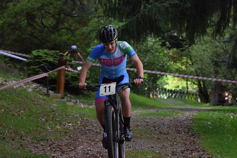 Bikeři si to rozdali při Vimperských schodech. Foto: Zdeněk Formánek