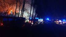 Požár statku ve Vitějovicích způsobil škodu za dva miliony korun.