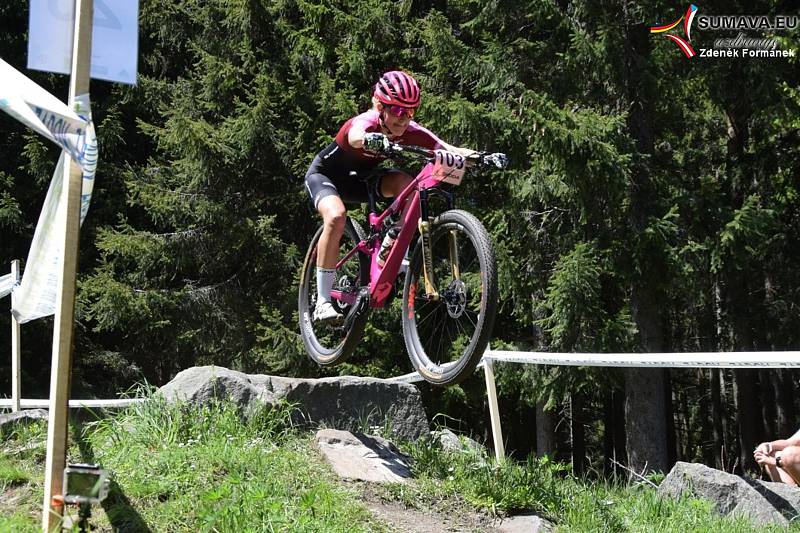 Zadov hostil další díl Českého poháru cross country horských kol.