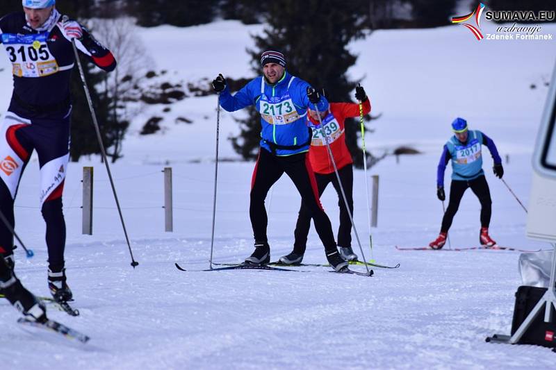 Šumava o víkendu žila dalším ročníkem Šumavského skimaratonu.