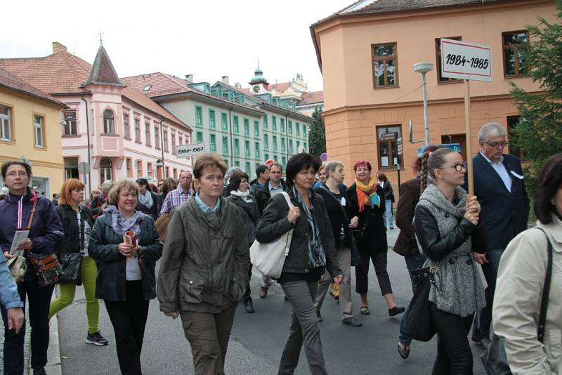 Prachatické gymnázium si připomnělo 150. výročí.