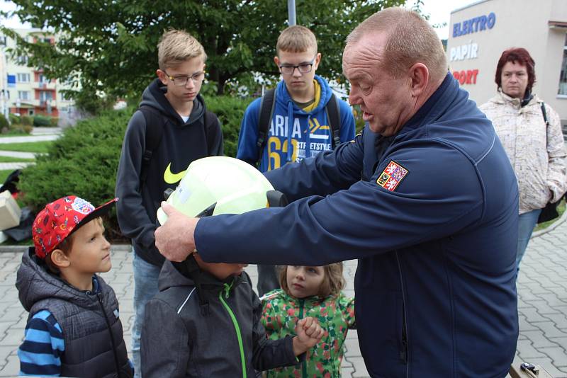 Český červený kříž pořádal branné dny ve Vimperku a v Prachaticích.