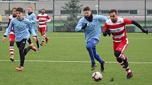 Fotbalová příprava: Lažiště - Lhenice 2:1.