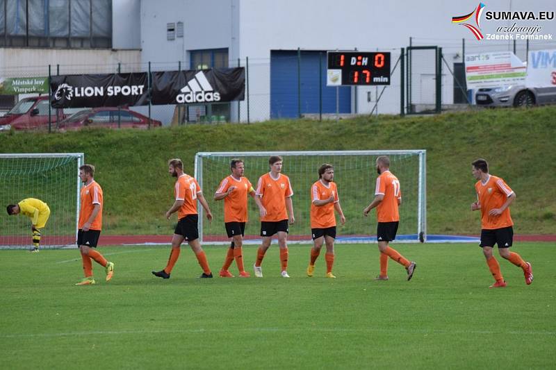 Fotbalová I.A třída: Vimperk - Lhenice 1:1.