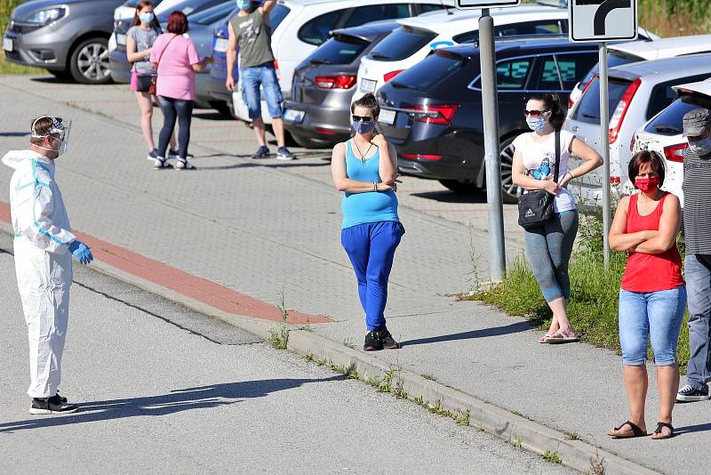 V prachatické firmě se testuje na Covid-19.