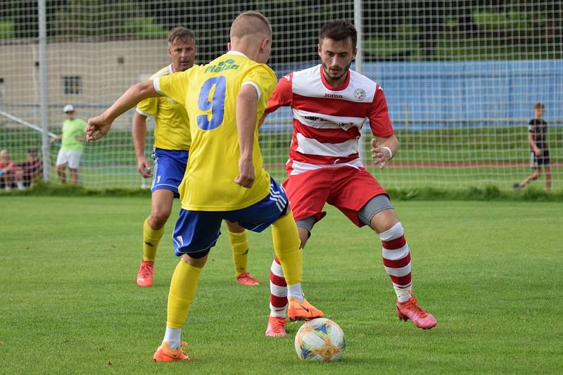 Fotbalová I.A třída: Vimperk - Lhenice 0:0.