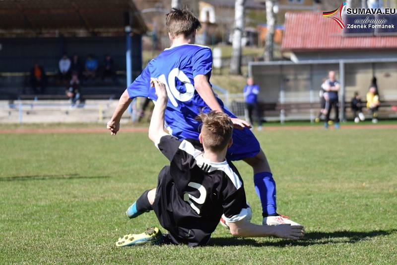 KP starší dorost: Vimperk - SKP ČB 3:2 po penaltách.