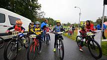 Vodník hostil finálový závod Šumavského poháru bikerů v mládežnických kategoriích.