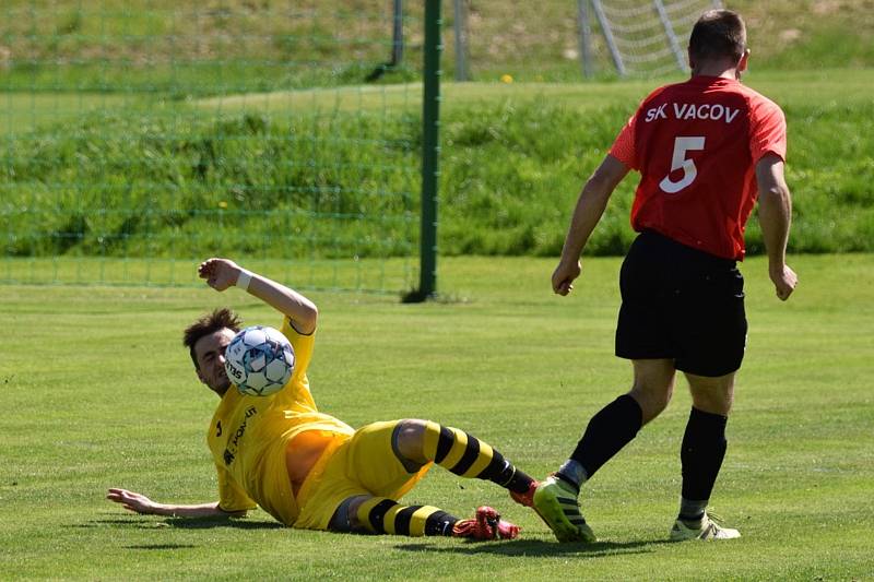 Fotbalová I.B třída: Vacov - Lhenice 1:1 (0:0).