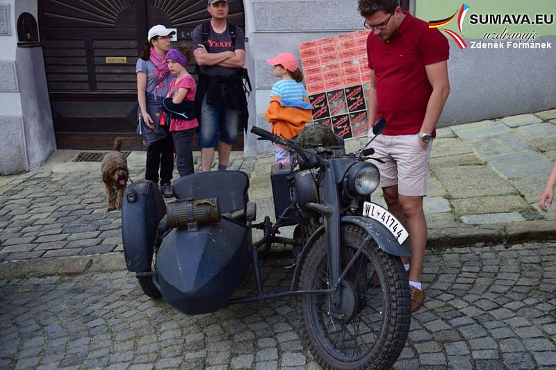 Čarodějnický rej ve Vimperku.