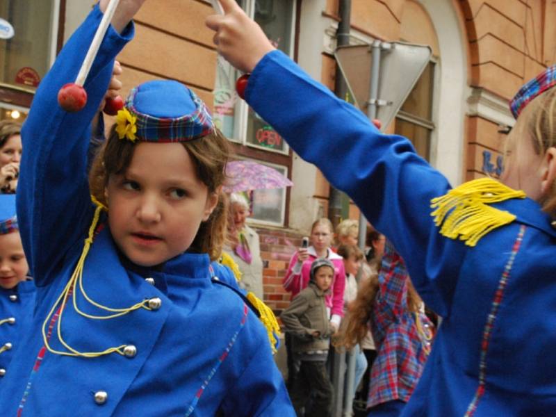 ....před publikem se tak představily těsně před mistrovství republiky, které se ve Vimperku koná v sobotu 9. května.