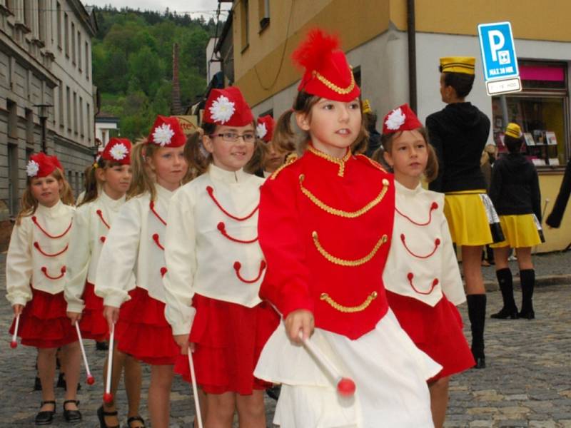 Vystoupení mají mažoretky opravdu parádně secvičené