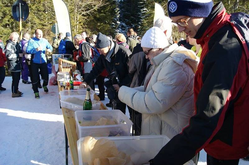 Silvestr v pravé poledne na Bučině.