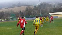 Prachatice (v červeném) - Veselí 1:0.