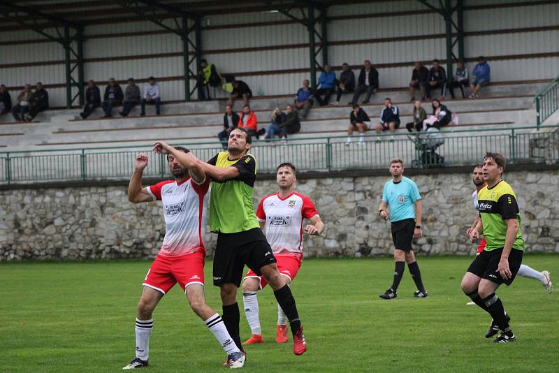 Fotbalový krajský přebor: Lažiště - Osek 1:1.