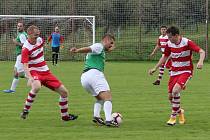 Fotbalová I.B třída: Lhenice - Boršov 0:0.