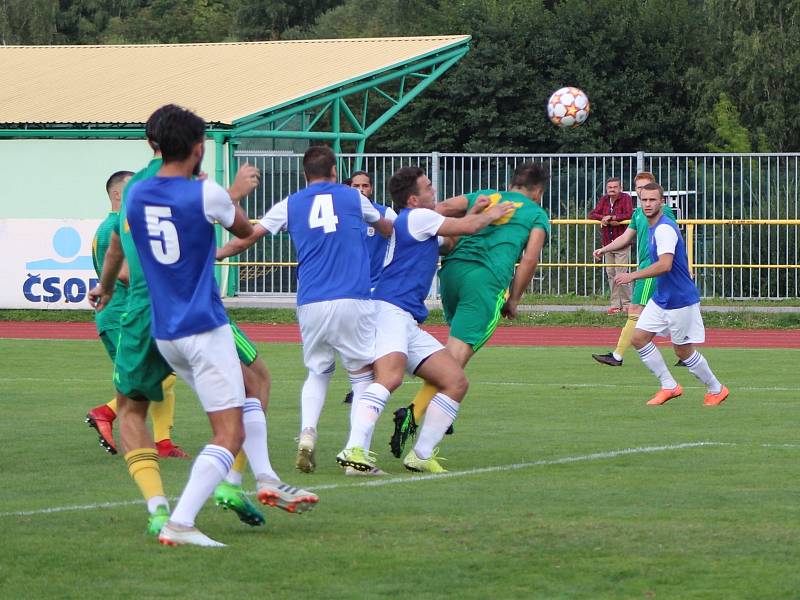 Tatran na podzim Třeboň porazil 3:2 (na snímku), nyní v Třeboni padl 0:1.