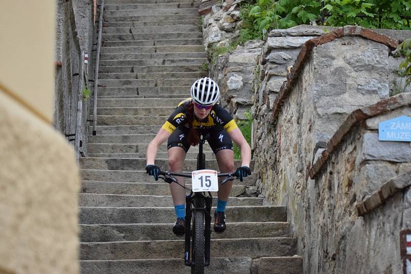 Bikeři si to rozdali při Vimperských schodech. Foto: Zdeněk Formánek