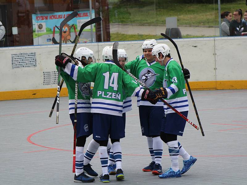 Hokejbalová 1. liga: HBC Prachatice - HBC Plzeň B 2:4.