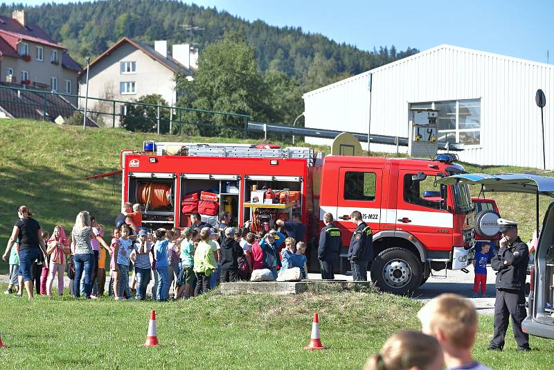 Světový den první pomoci ve Vimperku.