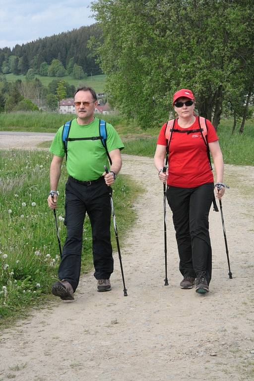 V pátek 29. května byly v okolí Volar předány veřejnosti do užívání nově vyznačené běžecké trasy.