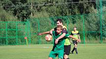 Lažišťští (zelené dresy) byli ve chvíli anulování přeboru na 11. místě. Přípravu na další ročník začnou koncem května.