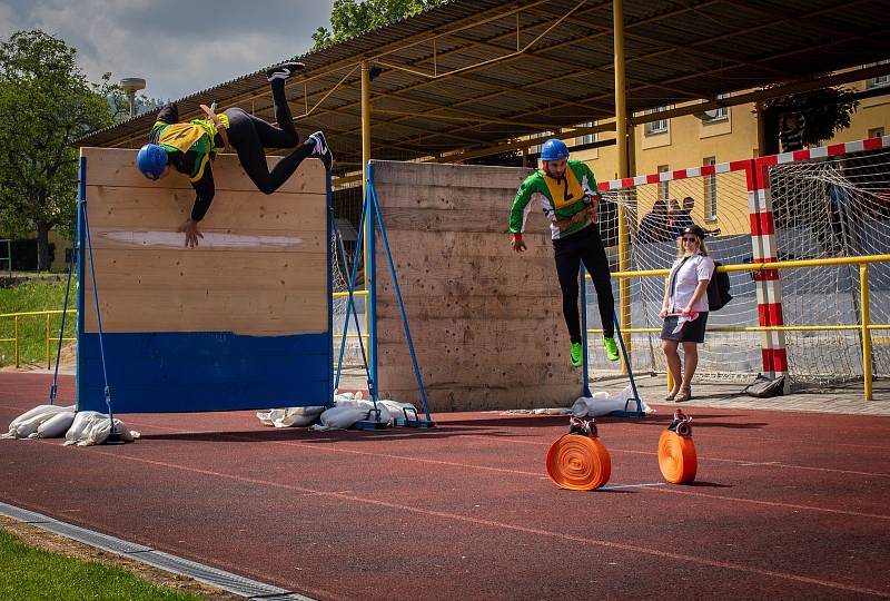 V sobotu 19. května se v areálu Městského stadionu v Prachaticích uskutečnilo Okresní kolo v požárním sportu kategorie M I a Ž I a Okresní kolo dorostu.