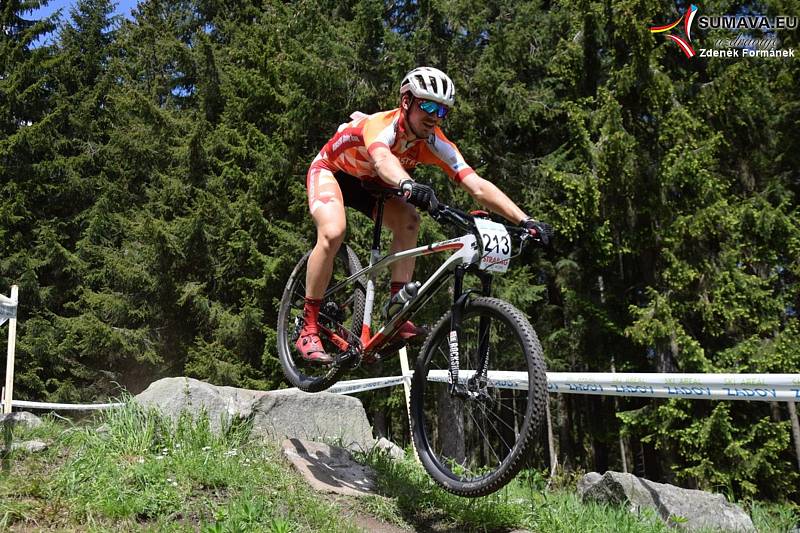 Zadov hostil další díl Českého poháru cross country horských kol.