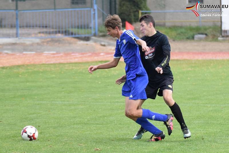 Starší dorost: Vimperk - Čtyři Dvory 3:2 (0:2).