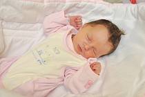 ELIŠKA TURKOVÁ, VIMPERK. Narodila se ve středu 8. ledna v 19 hodin a 4 minuty ve strakonické porodnici. Vážila 3 420 gramů. Rodiče: Simona a Michal.