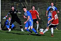 Fotbalová I.A třída: Blaník Strunkovice - FK Vodňany 3:1 (1:1).