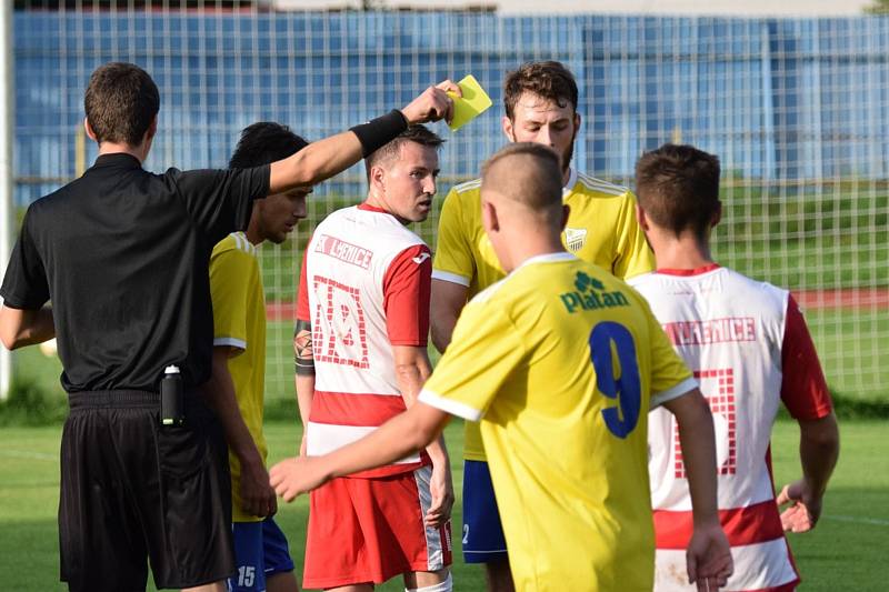 Fotbalová I.A třída: Vimperk - Lhenice 0:0.