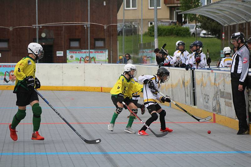 Přebor mladší žáci: HBC Prachatice - Pedagog ČB 0:4.