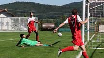 Fotbalový OP Prachaticka: Lhenice B - Dub 8:0. Foto: Jan Klein