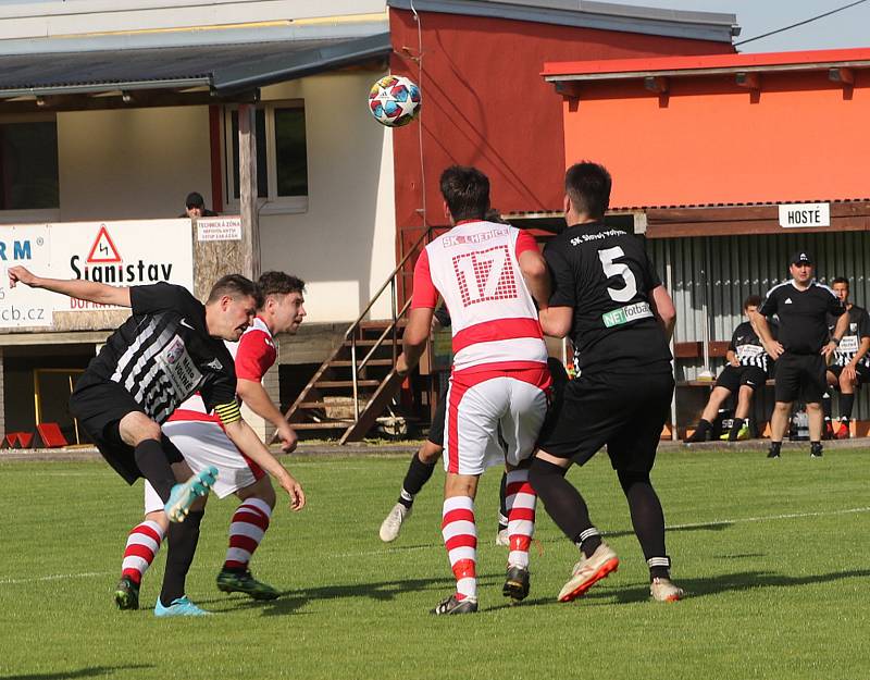 Fotbalová I.B třída: Lhenice - Volyně 2:1 (0:1).