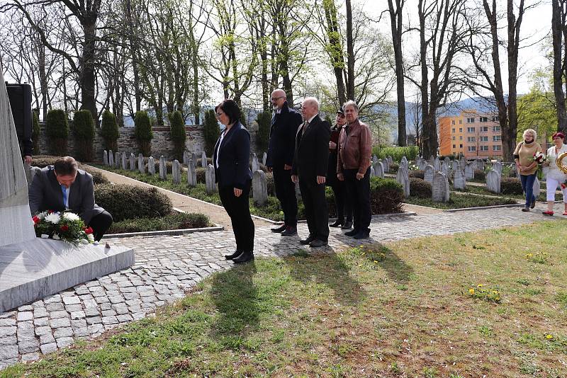 Již tradičně se ve Volarech uskutečnil slavnostní akt k ukončení druhé světové války.