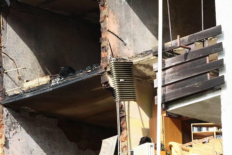 Výbuch v Lenoře zdemoloval obytný dům. 