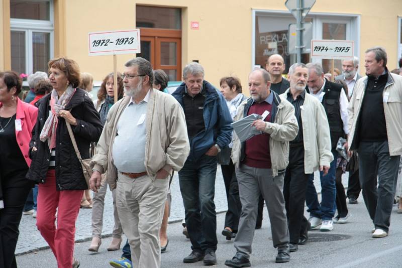 Prachatické gymnázium si připomnělo 150. výročí.