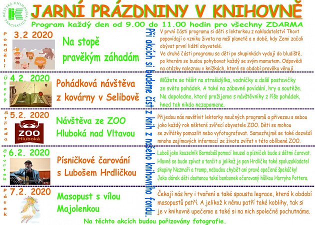 Městská knihovna Prachatice.