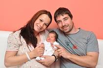 Do Čkyně si ze strakonické porodnice přivezli rodiče Martina a Ondřej svou prvorozenou holčičku. Eliška Kopková se narodila ve čtvrtek 19. dubna tři minuty po jedné hodině odpoledne.
