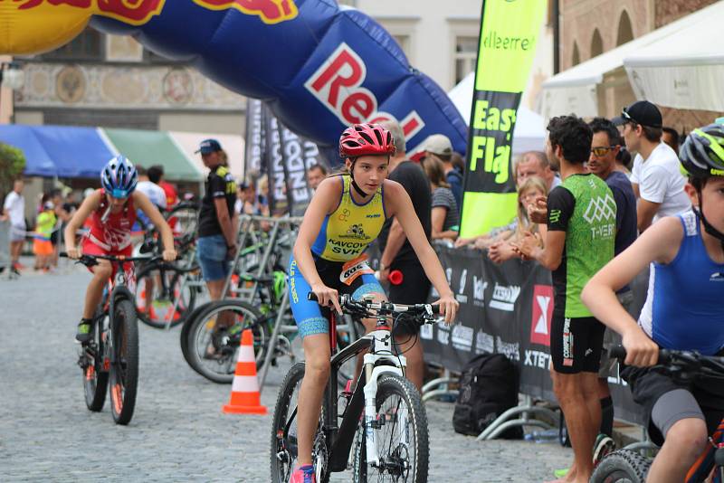 Předehrou evropskému šampionátu xterra triatlonu v Prachaticích byly závody dětí.