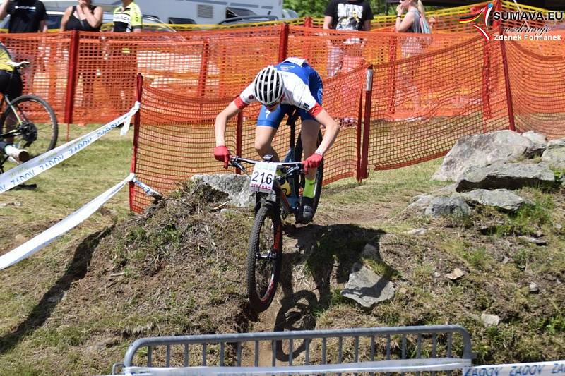 Zadov hostil další díl Českého poháru cross country horských kol.