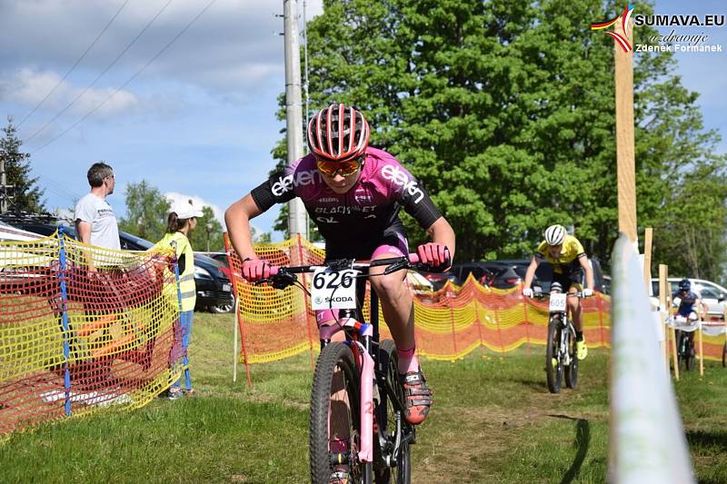 Zadov hostil další díl Českého poháru cross country horských kol.