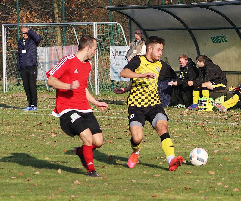 Fotbalová B třída: Strunkovice - Kaplice 2:0 (1:0).