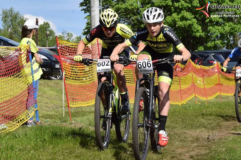 Zadov hostil další díl Českého poháru cross country horských kol.