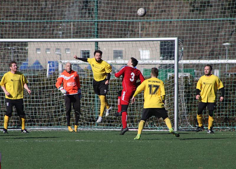 Fotbalová příprava: Jankov - Lhenice 2:0.