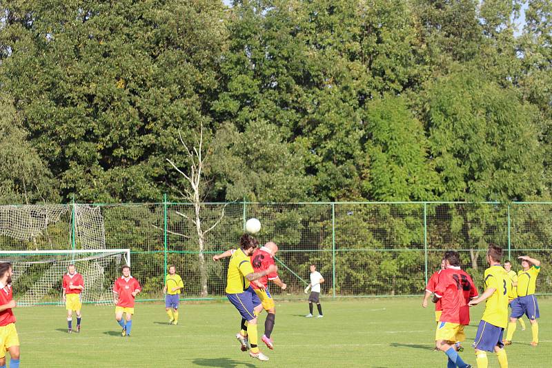 Nebahovy - Vitějovice 0:1.