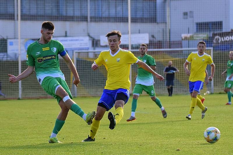 Fotbalová A třída: Vimperk - Roudné 1:0.